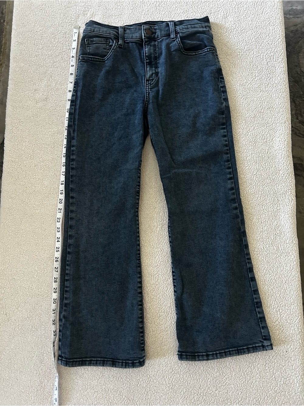 Banana Republic Cropped Bootcut Jeans Size 28/6 Dark Wash